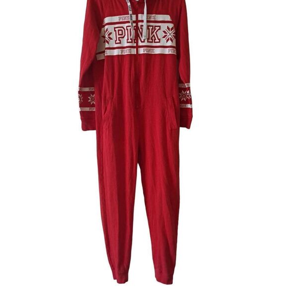 PINK Victoria's Secret S HOODED SHERPA - Picture 1 of 9